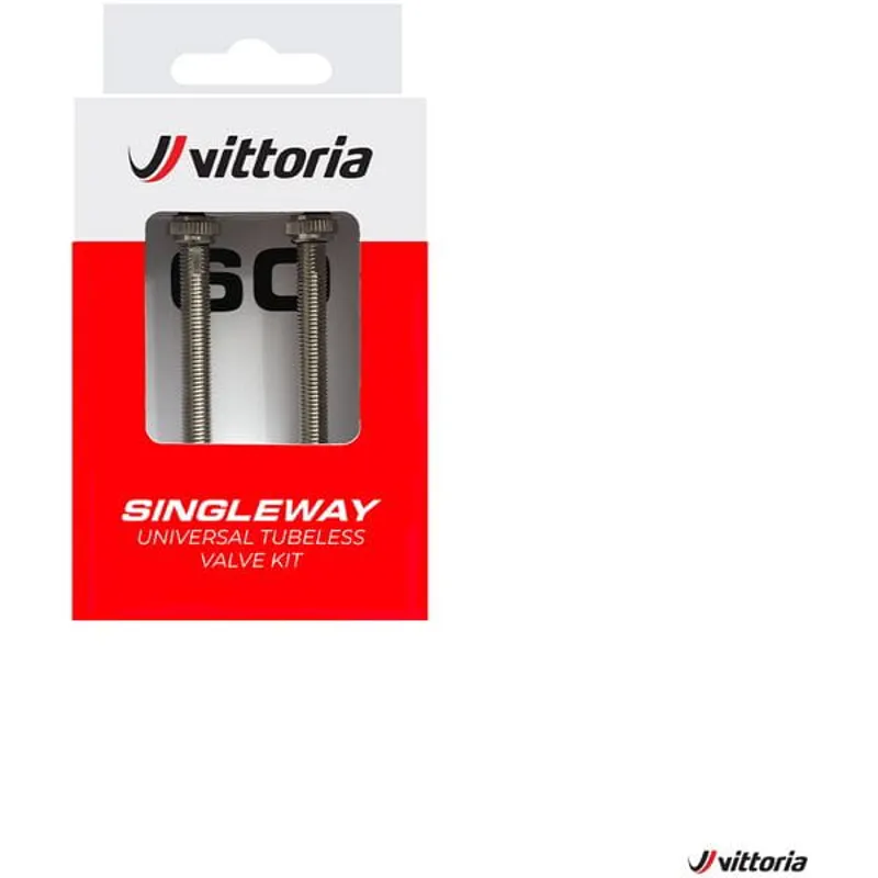 Vittoria Tubeless Valve Set - Silver