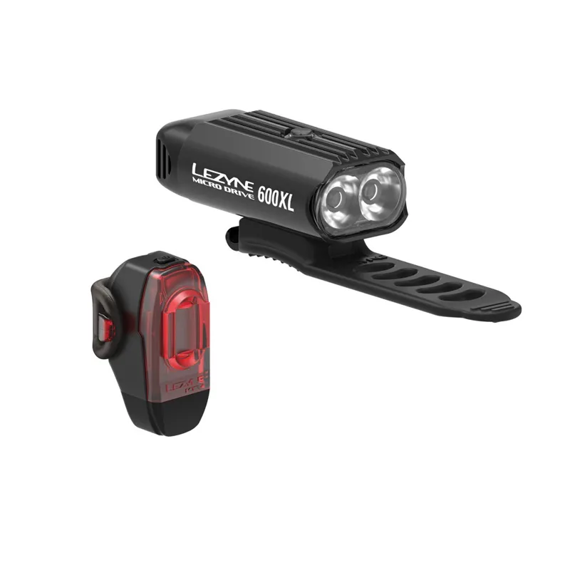 Lezyne - Micro Drive 600XL / KTV Pair - Black