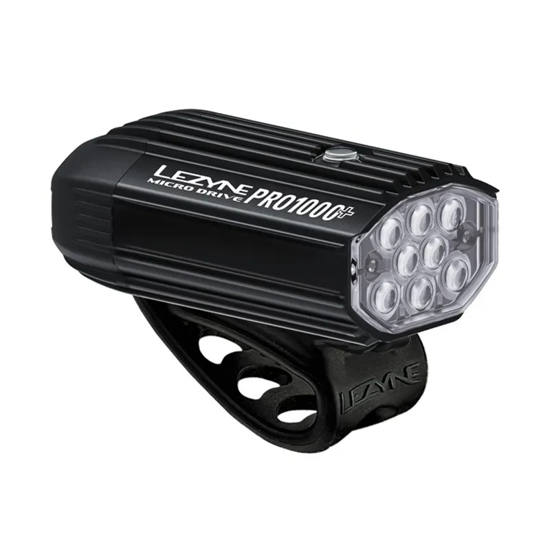 Lezyne Micro Drive Pro 1000+ - Front Light - 1000 Lumen - Black