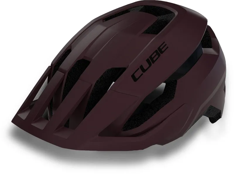 CUBE HELMET STRAY BURGUNDY