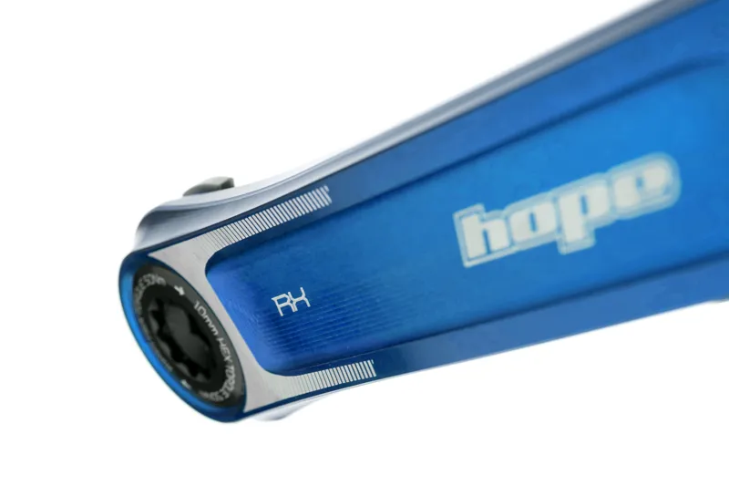 Hope RX Crankset - No Spider - 172.5mm - Blue