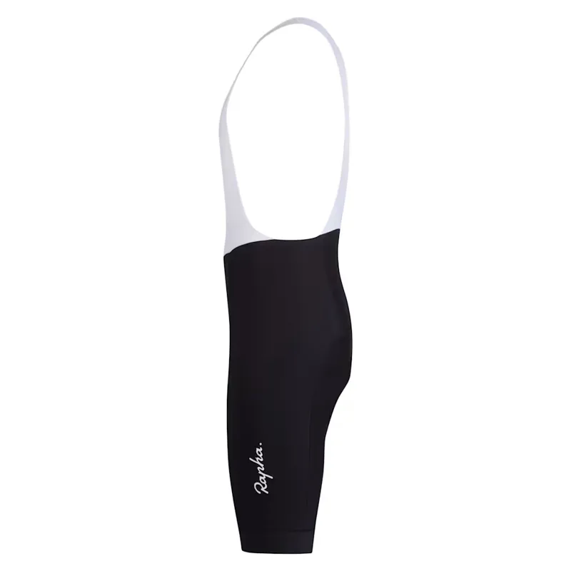 2026 Rapha Men's Core Bib Shorts - Black / White-2