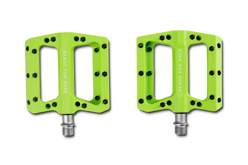 RFR Flat ETP Pedals in Green