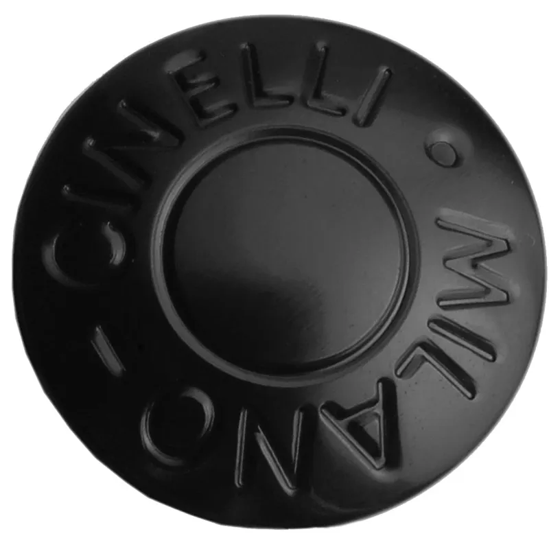 Cinelli Milano Alloy Bar End Plugs in Black