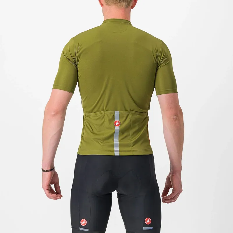 Castelli Classifica Jersey - Avocado Green-1
