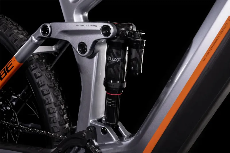 2022 Cube Stereo Hybrid 160 HPC SL 27.5 eMountain Bike in Silver-4