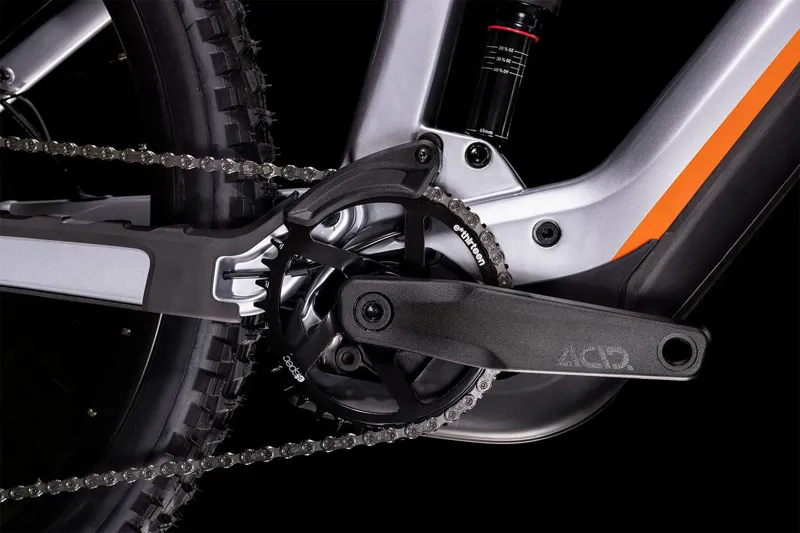 2022 Cube Stereo Hybrid 160 HPC SL 27.5 eMountain Bike in Silver-1