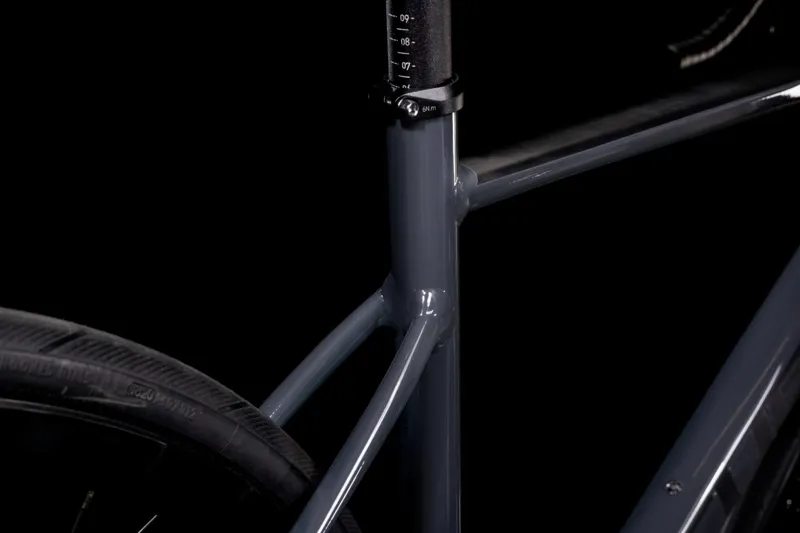 2022 Cube Attain SL - Road Bike - Grey / Black-2