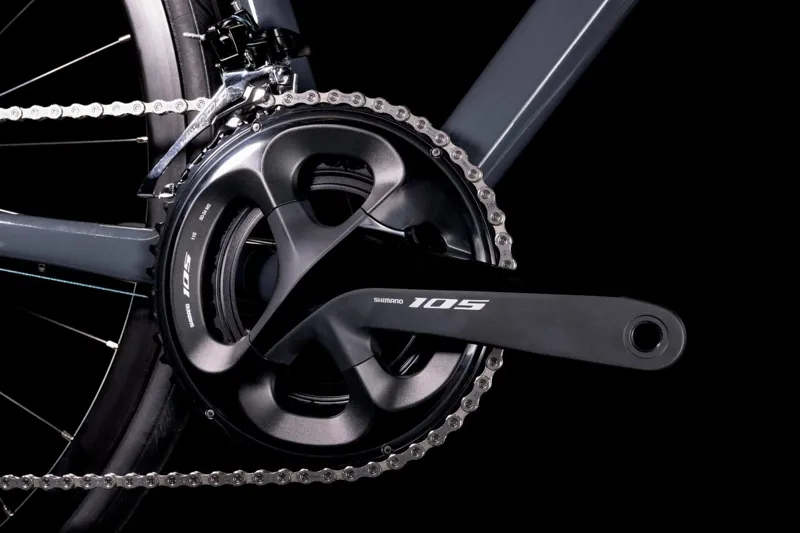 2022 Cube Attain SL - Road Bike - Grey / Black-3