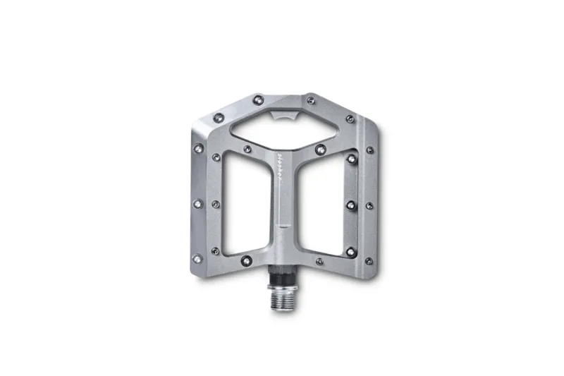 Cube Slasher Flat Pedals in Grey