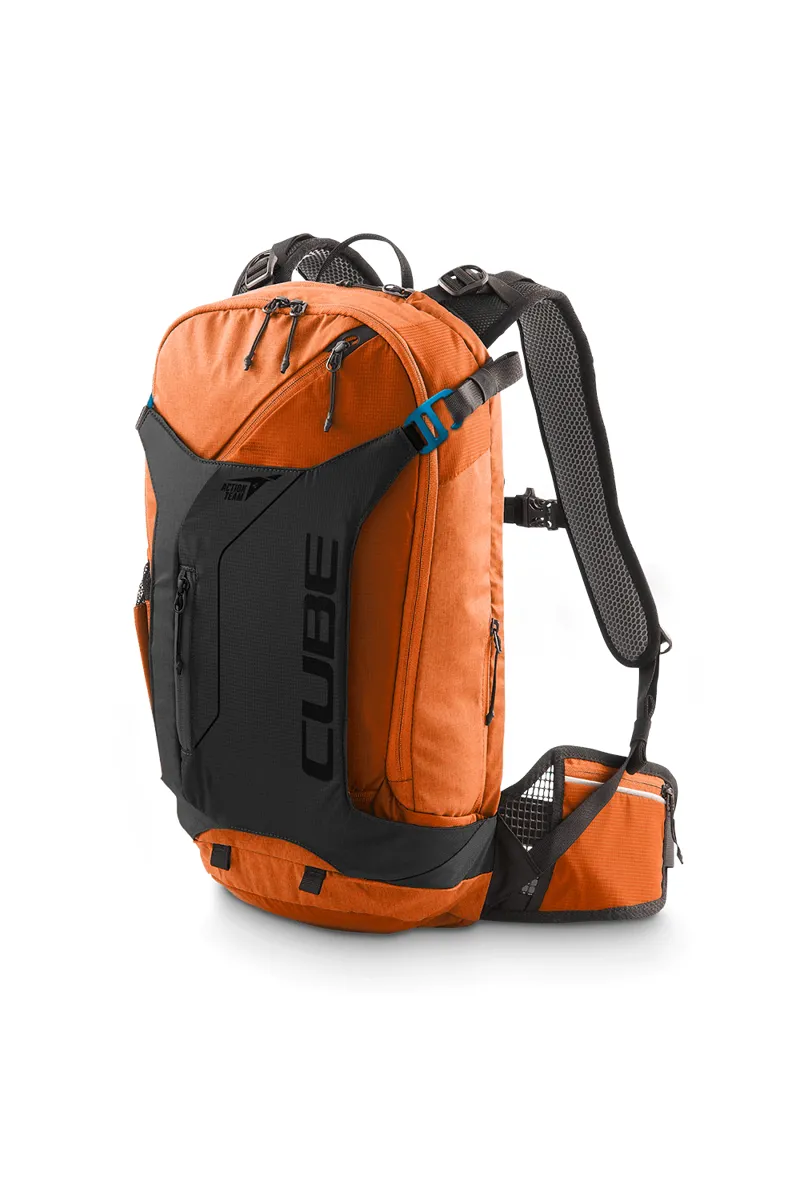 Cube Edge Trail X Action Team Backpack in Orange