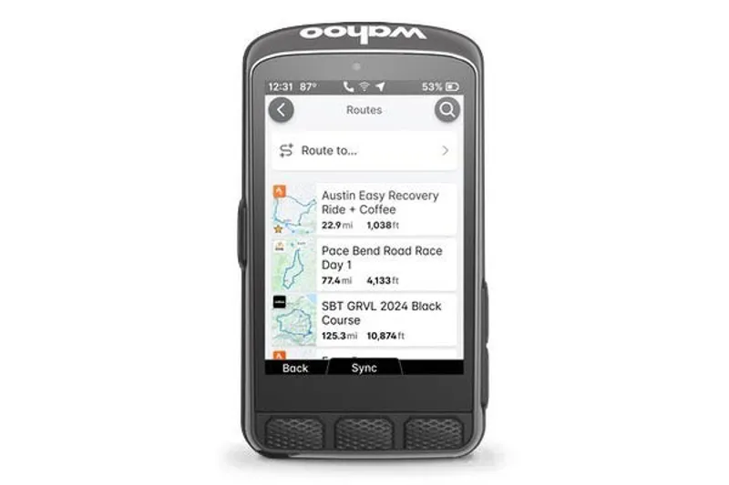 Wahoo ELEMNT ACE GPS Bicycle Computer-6