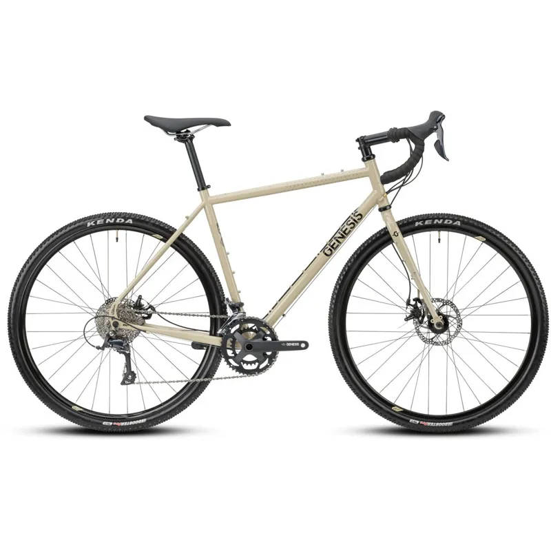 Genesis Croix De Fer 10 - Steel frame Gravel Bike - Sand