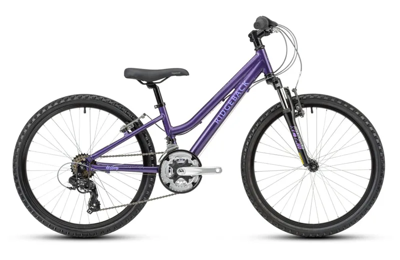 Ridgeback Destiny 24 - 24 Inch Wheel Geared Childrens Bike - Purple