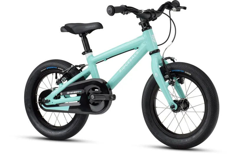2021 Ridgeback Dimension 14 Kids Bike in Green-1