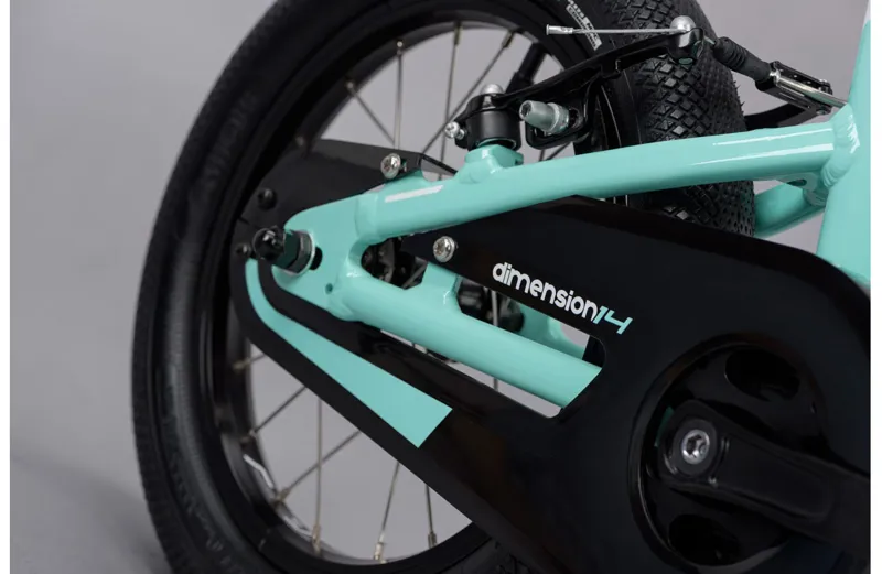 2021 Ridgeback Dimension 14 Kids Bike in Green-6