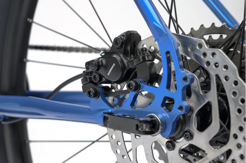 Genesis Croix de Fer 20 - Flat Bar Steel Adventure Bike - Blue Fighters-9