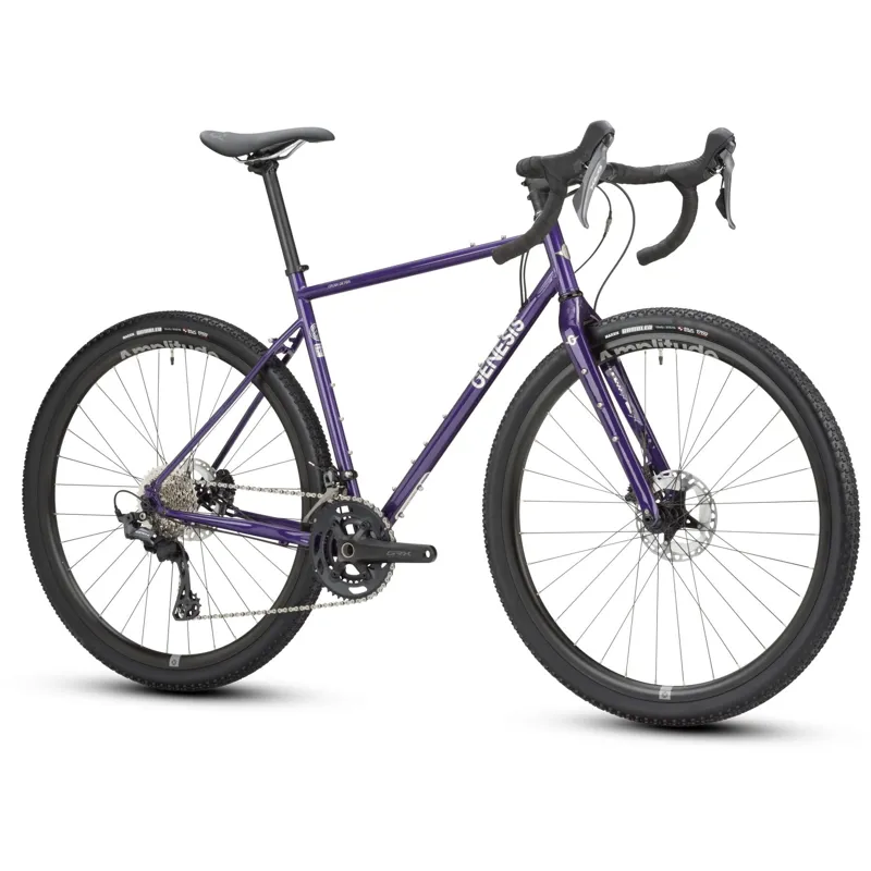 Genesis Croix de Fer 50 - Steel frame Adventure Bike - Stone Temple Violets-1
