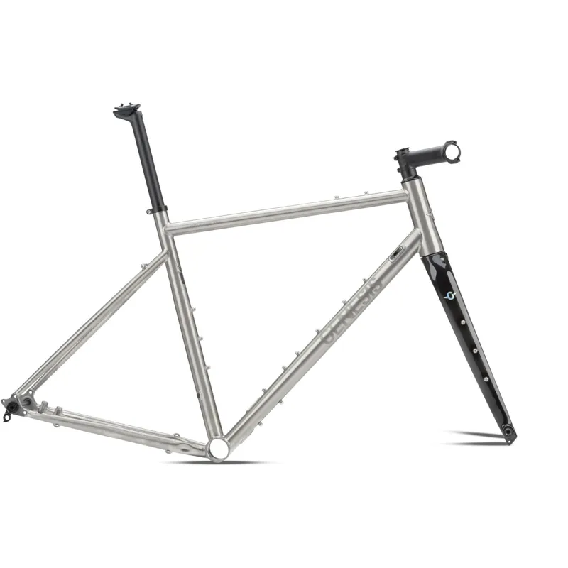 Genesis Croix De Fer Ti - Titanium Gravel Frameset - Luther Van Gloss
