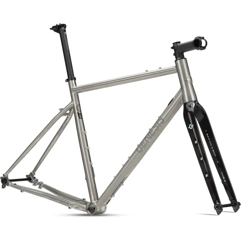 Genesis Croix De Fer Ti - Titanium Gravel Frameset - Luther Van Gloss-1