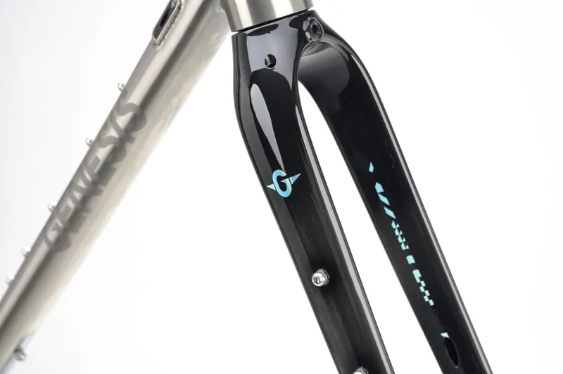 Genesis Croix De Fer Ti - Titanium Gravel Frameset - Luther Van Gloss-2