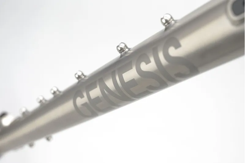 Genesis Croix De Fer Ti - Titanium Gravel Frameset - Luther Van Gloss-4