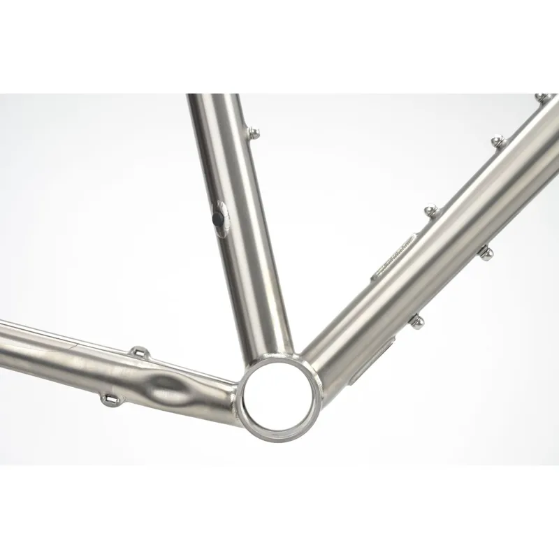 Genesis Croix De Fer Ti - Titanium Gravel Frameset - Luther Van Gloss-5