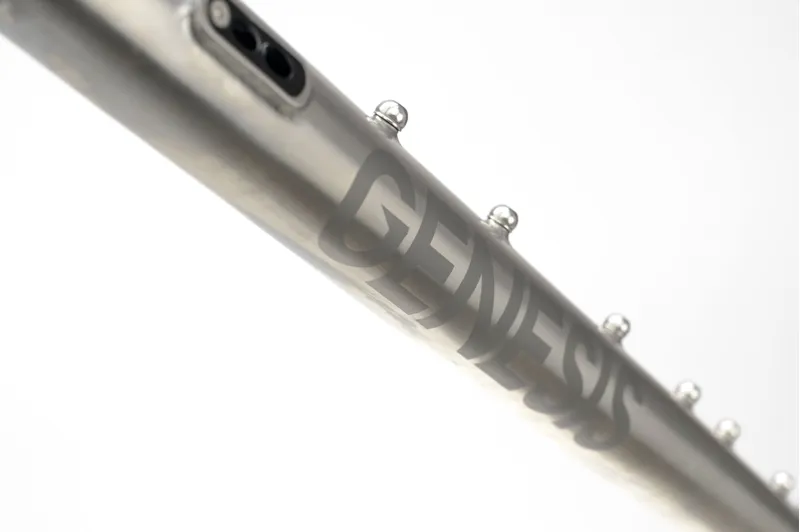 Genesis Croix De Fer Ti - Titanium Gravel Frameset - Luther Van Gloss-7