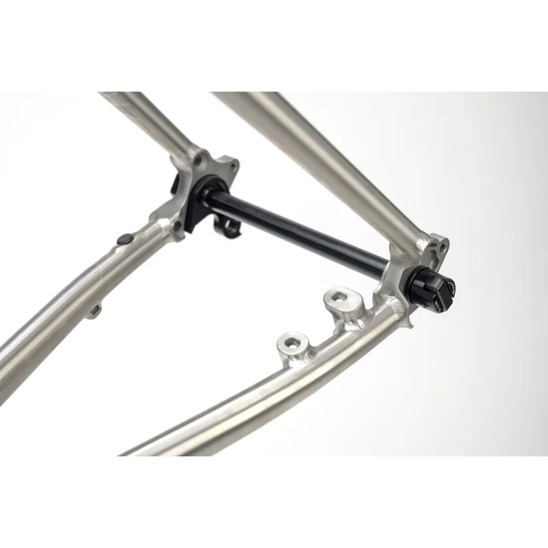 Genesis Croix De Fer Ti - Titanium Gravel Frameset - Luther Van Gloss-9