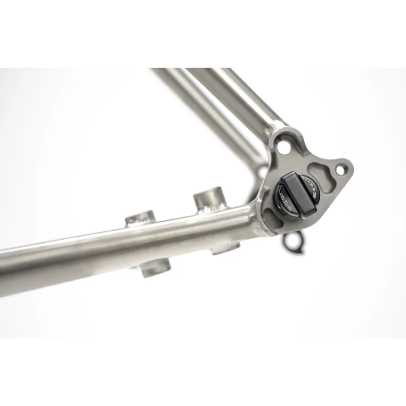 Genesis Croix De Fer Ti - Titanium Gravel Frameset - Luther Van Gloss-12