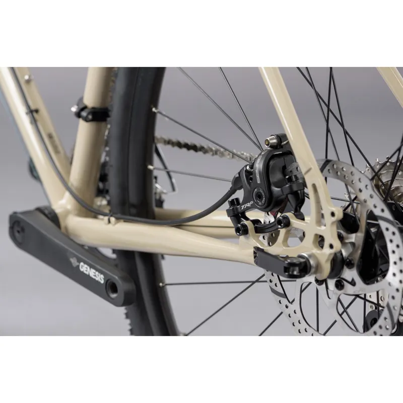 Genesis Croix De Fer 10 - Steel frame Gravel Bike - Sand-7