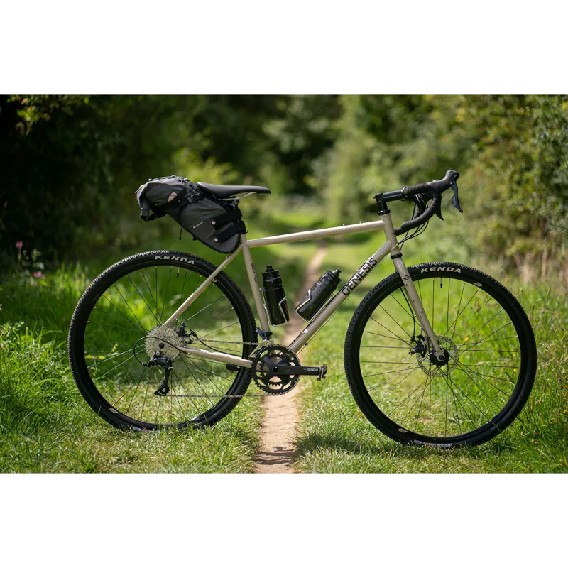 Genesis Croix De Fer 10 - Steel frame Gravel Bike - Sand-13