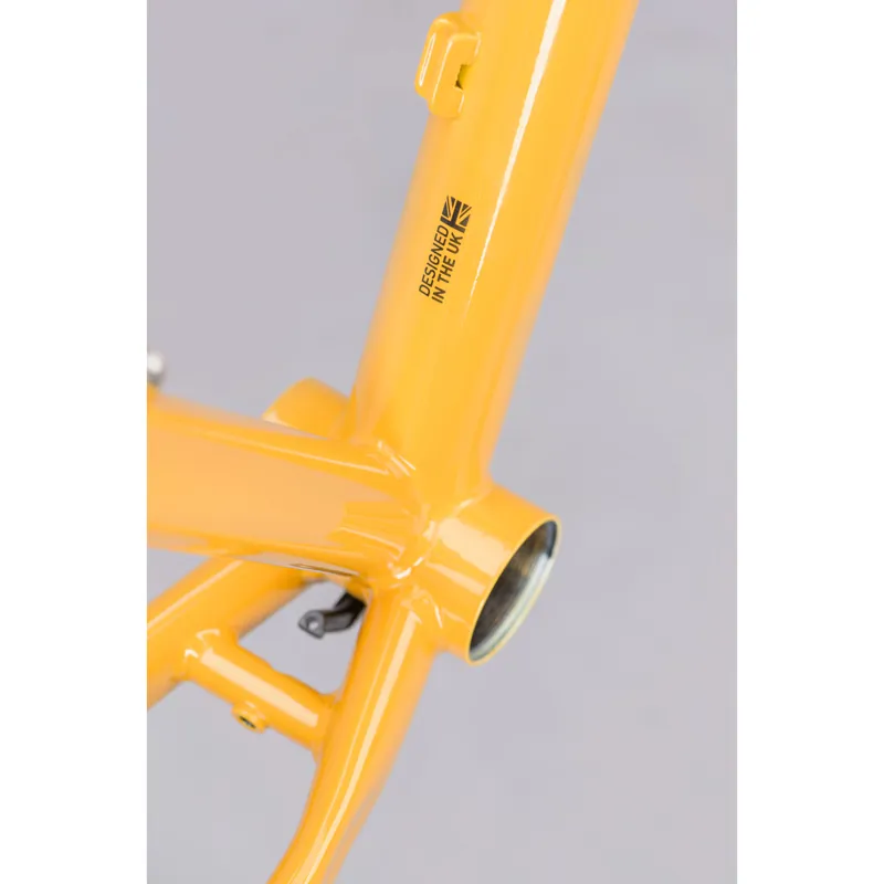 2024 Genesis Croix De Fer - 725 Frameset - Yellow-3
