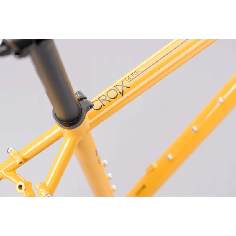 2024 Genesis Croix De Fer - 725 Frameset - Yellow-4