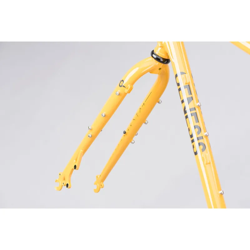 2024 Genesis Croix De Fer - 725 Frameset - Yellow-7