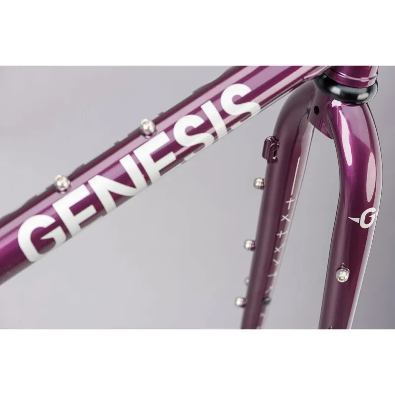 2024 Genesis Croix De Fer 12/12 - 725 Frameset - Purple-1