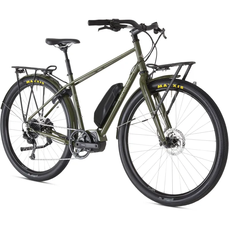 Genesis Smithfield - Electric Hybrid Bike - Green-1