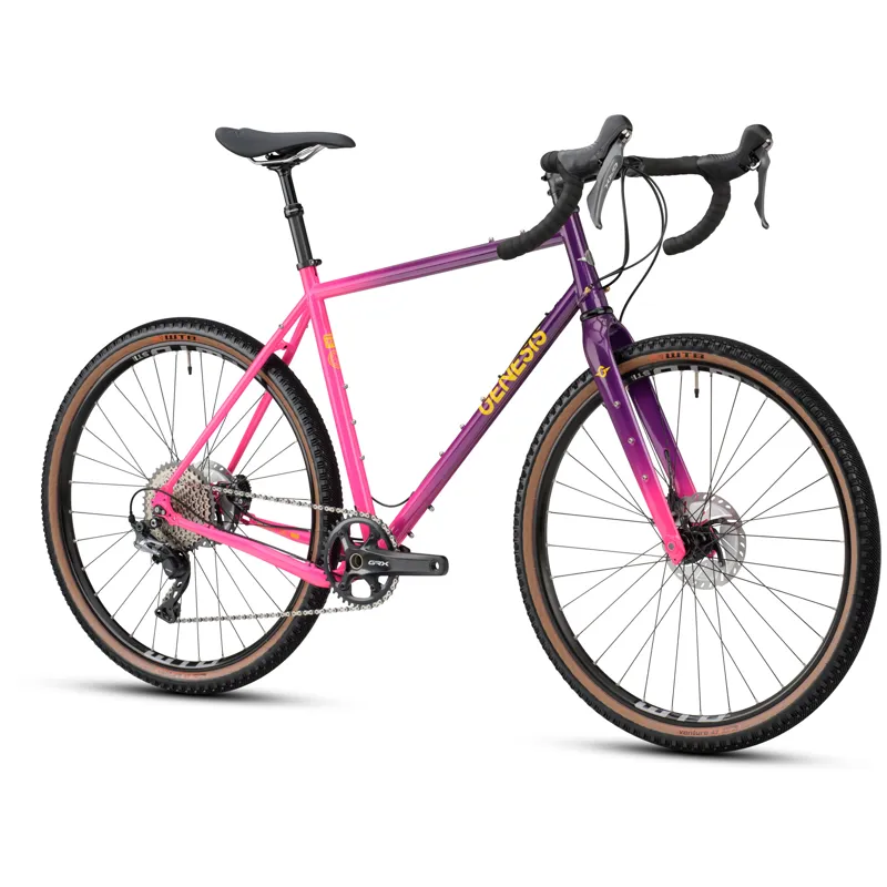 2022 Genesis Fugio 30 - Gravel Bike - Pink / Purple-1