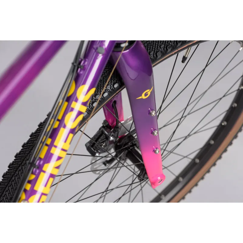 2022 Genesis Fugio 30 - Gravel Bike - Pink / Purple-8