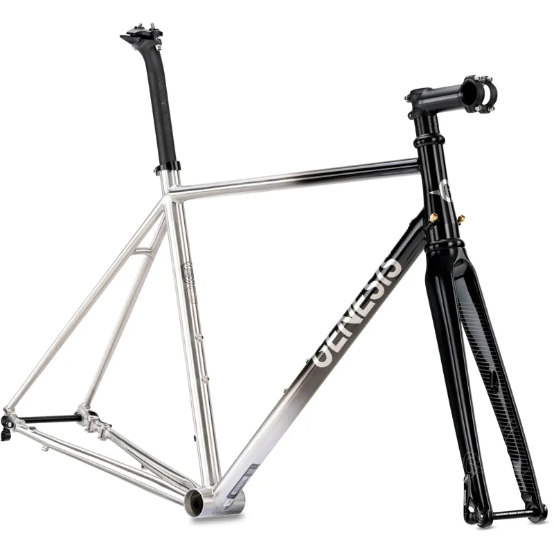2021 Genesis Volare - 931 Disc Frameset - Silver and Black-1