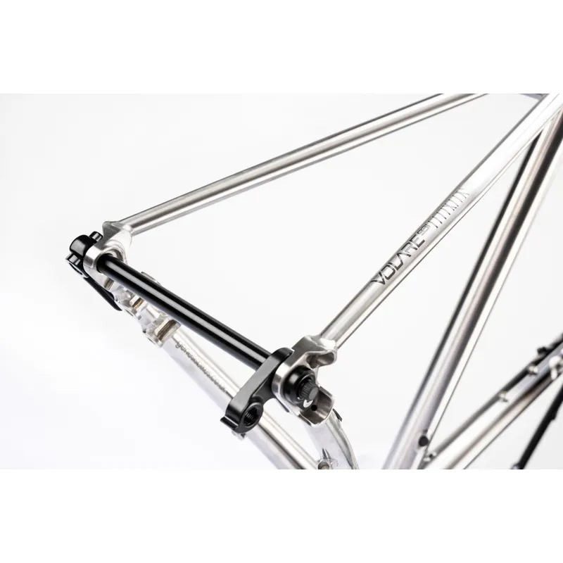 2021 Genesis Volare - 931 Disc Frameset - Silver and Black-6