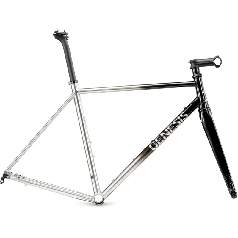 2021 Genesis Volare - 931 Disc Frameset - Silver and Black
