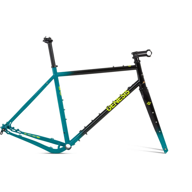 2021 Genesis Fugio - 725 Frameset - Green and Black