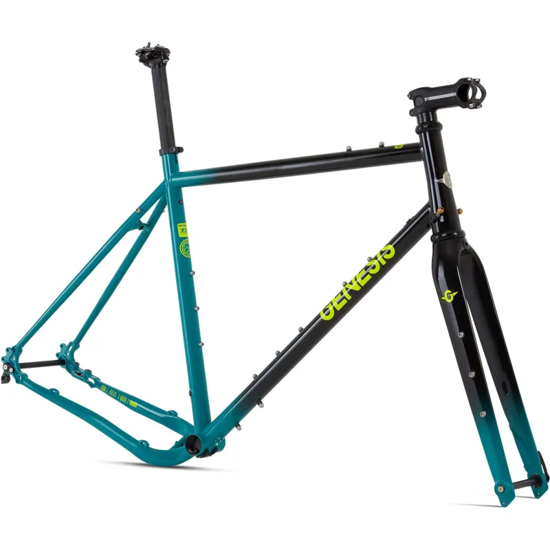 2021 Genesis Fugio - 725 Frameset - Green and Black-1