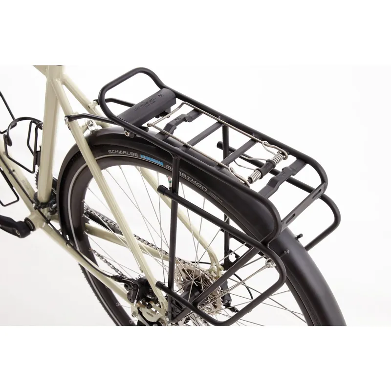 2025 Genesis Tour de Fer 10 - Flat Bar Steel Gravel Bike - Beige-5