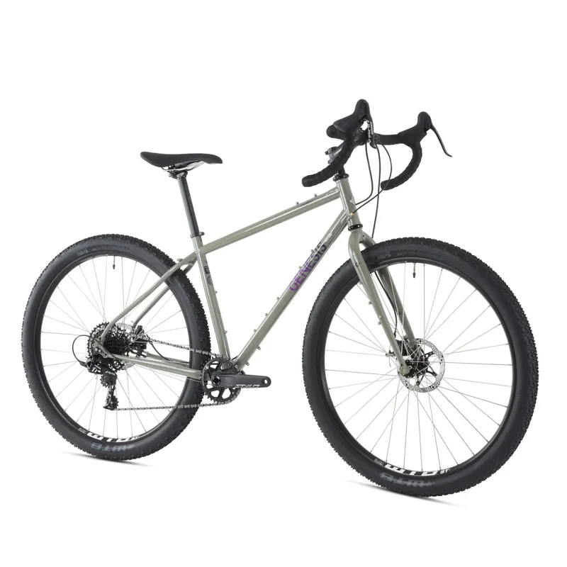 Genesis Vagabond - 29er Steel frame Gravel Bike - Grey-1