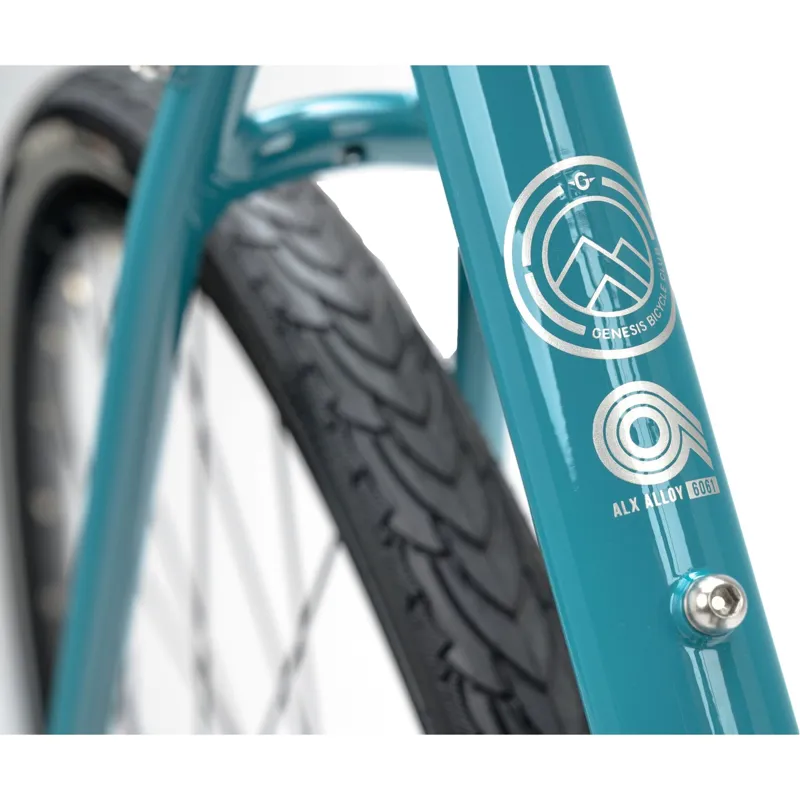 Genesis Flyer - Single Speed Utility Bike - Motley Blue-5