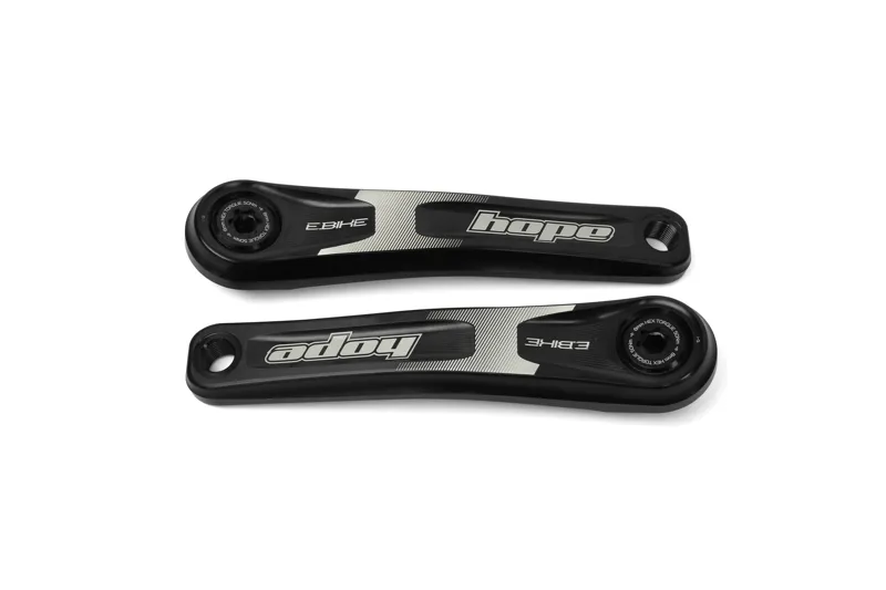 Hope E-Bike Crankset - Narrow - 165mm - Black