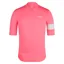 2026 Rapha Men's Core Lightweight Jersey / High-Viz Pink - White