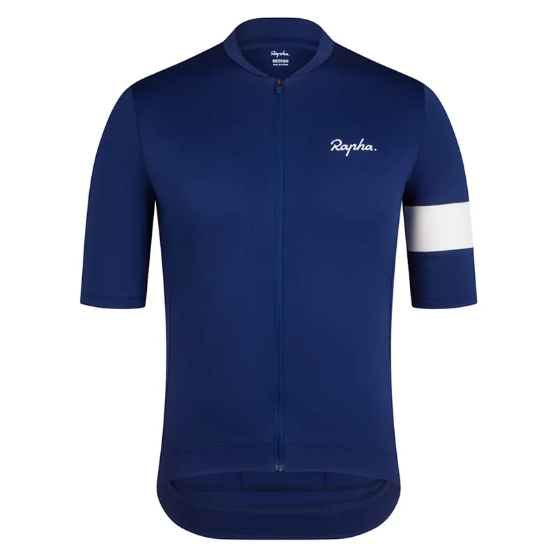 2026 Rapha Men's Core Lightweight Jersey / Navy - White